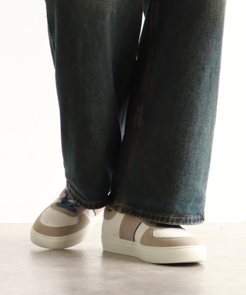 TOMMY HILFIGER（トミーヒルフィガー）の「【TOMMY HILFIGER/トミーヒルフィガー】H-BAFFIE/ 配色デザイン ローカット ロゴスニーカー（スニーカー・メンズ・マルチ・8/8.5/9/9.5/10）」の14枚目の写真