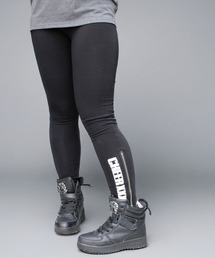 CHEER（チアー）の「裾ジッパー付きロゴストレッチレギンス（レギンス/スパッツ）」