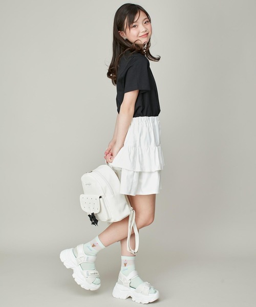 JENNI(ジェニィ)の「【リバイバルアイテム】厚底テープスポサン(サンダル・キッズ・オフホワイト/ブラック・23cm/22cm/24cm)」の9枚目の写真