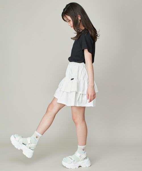 JENNI(ジェニィ)の「【リバイバルアイテム】厚底テープスポサン(サンダル・キッズ・オフホワイト/ブラック・23cm/22cm/24cm)」の10枚目の写真