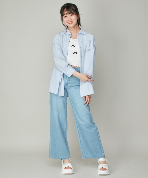 JENNI(ジェニィ)の「【リバイバルアイテム】厚底テープスポサン(サンダル・キッズ・オフホワイト/ブラック・23cm/22cm/24cm)」の16枚目の写真