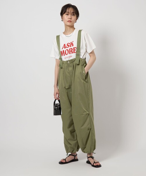 【新品未使用】soll. the label ロゴ刺繍サロペット  size4 soll. the label オーバーオール