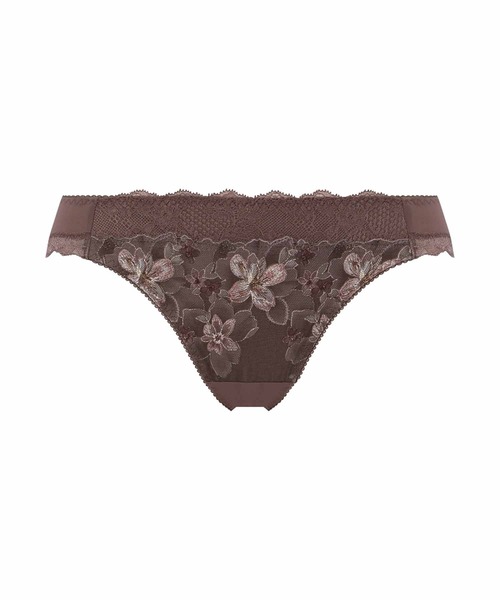 Triumph(トリンプ)の「天使のブラ 魔法のハリ感636 レギュラーショーツ【M,Lサイズ】 TR636 Hikini(ショーツ・レディース・ホワイト/オレンジ/パープル/ベージュ/ブラウン/ライトグリーン/ダークブルー/ライトピンク・M/L)」の18枚目の写真