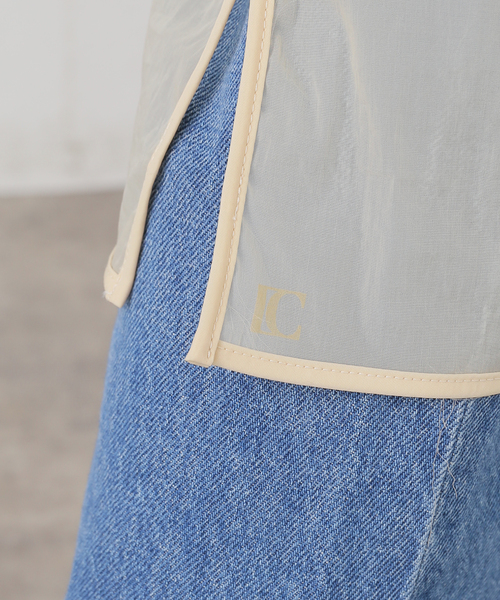 LOW CLASSIC(ロウ クラシック)の「【LOW CLASSIC/ロウ クラシック】SEE-THROUGH BUTTON LOOP SKIR(スカート・レディース・ブラック/ベージュ/ピンク・MEDIUM)」の9枚目の写真