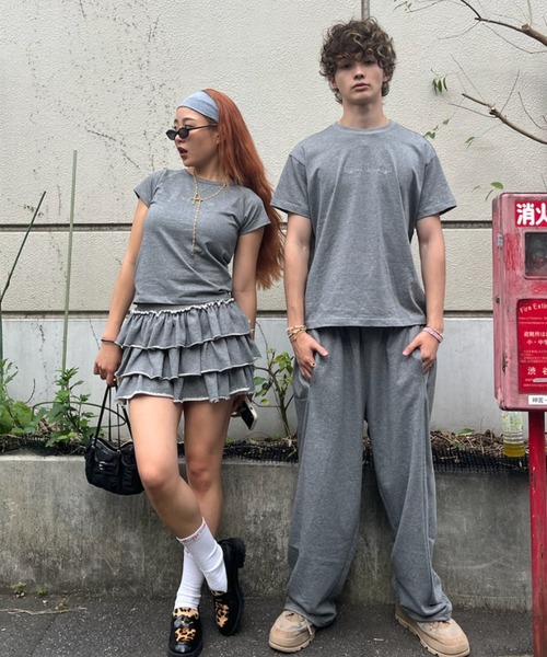 新品 HTH Glitter Heart Logo Tee トップス HTH Glitter Heart Logo Tee HTH（Hotter than Hell