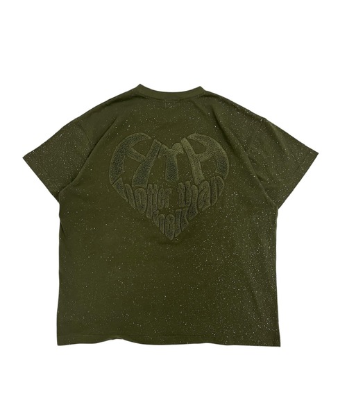 Glitter Heart Logo Tee（Tシャツ/カットソー）｜HTH（エイチ