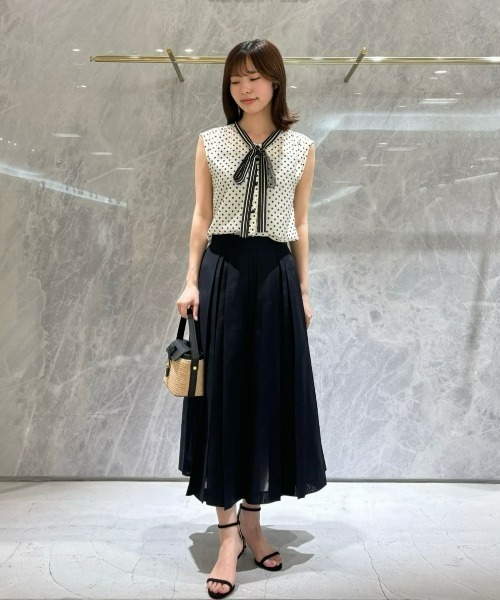 シアオーガンプリーツスカート（スカート）｜allureville