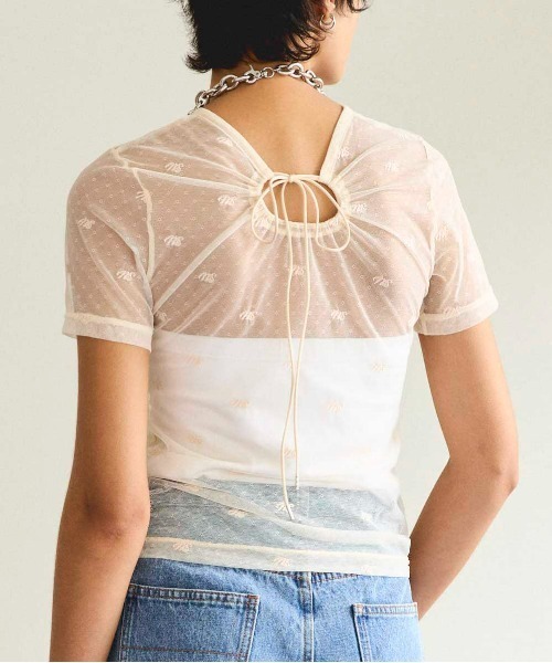 Embroidery Lace Tops/エンブロイダリーレーストップス【MAISON