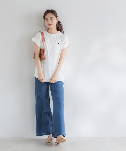 coca(coca)(コカ)の「フレンチスリーブロゴTシャツ(Tシャツ/カットソー・レディース・B/A/C/D・L/M/S/XL)」の22枚目の写真