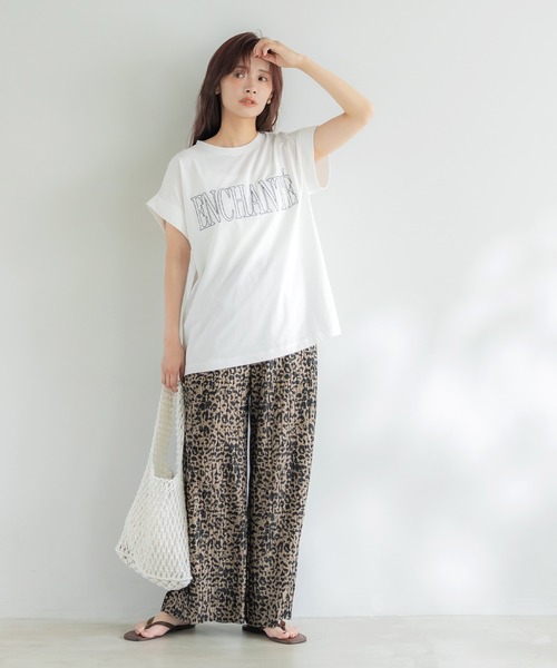 coca(coca)(コカ)の「フレンチスリーブロゴTシャツ(Tシャツ/カットソー・レディース・B/A/C/D・L/M/S/XL)」の6枚目の写真
