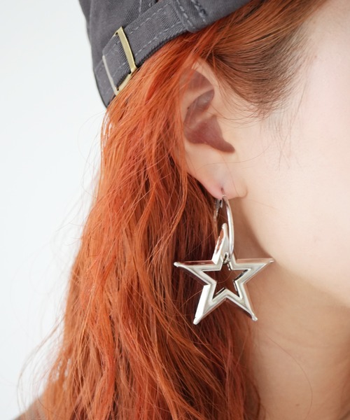 Port / ポート 】 パンクシック シルバー フープピアス / ピアス