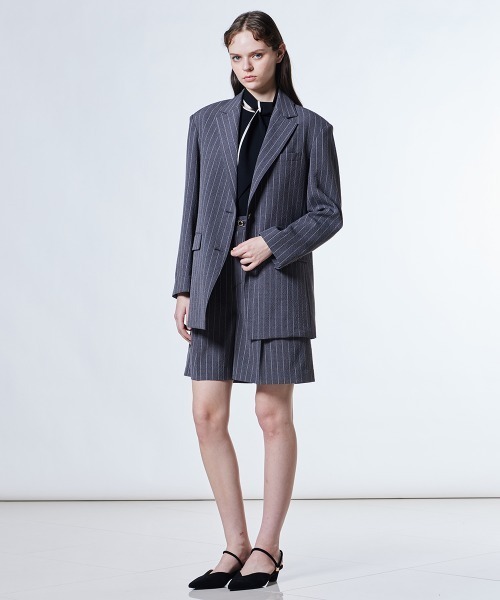 Sov.（ソブ）の「サッカーストライプジャケット（テーラードジャケット