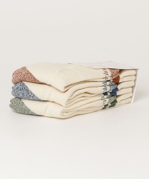 NEW BALANCE（ニューバランス）の「Active ライフスタイル ストライプド クルー ソックス 3P（ソックス/靴下・メンズ・その他3/その他・SMALL/LARGE/MEDIUM）」の10枚目の写真