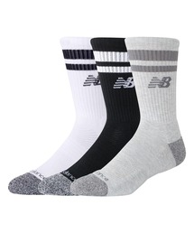 NEW BALANCE | Active ライフスタイル ストライプド クルー ソックス 3P(ソックス/靴下)