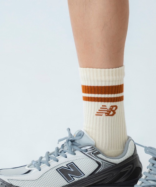 NEW BALANCE（ニューバランス）の「Active ライフスタイル ストライプド クルー ソックス 3P（ソックス/靴下・メンズ・その他3/その他・SMALL/LARGE/MEDIUM）」の11枚目の写真