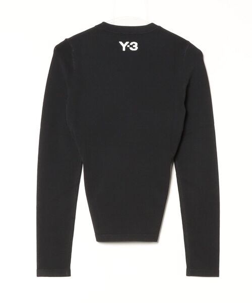 Y-3 - 3-Stripes Long Sleeve Tee 長袖Tシャツ adidas Y-3 Mesh Stripes Long Sleeve Tee - Black | Free
