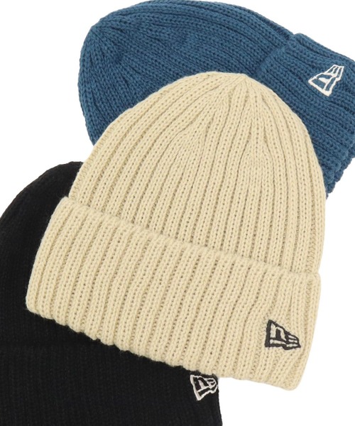 NEW ERA ニット帽 アイボリー NEW ERA（ニューエラ） ボックスロゴ カフ ニット帽 : ONSPOTZ Yahoo
