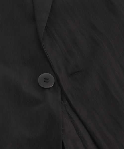 ANAP（アナップ）の「リネン ライク ダブル ジレ ノースリ ジャケット（テーラードジャケット・レディース・キナリ/グレー系その他/ブラック・FREE）」の18枚目の写真