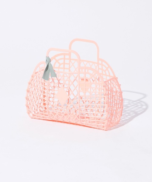 GEORGE'S(ジョージズ)の「ビルドバッグ BUILD BAG 組立てバッグ(エコバッグ/サブバッグ・レディース・イエロー/ライトベージュ/ピンク系その他/ベビーピンク/スカイブルー・FREE)」の12枚目の写真