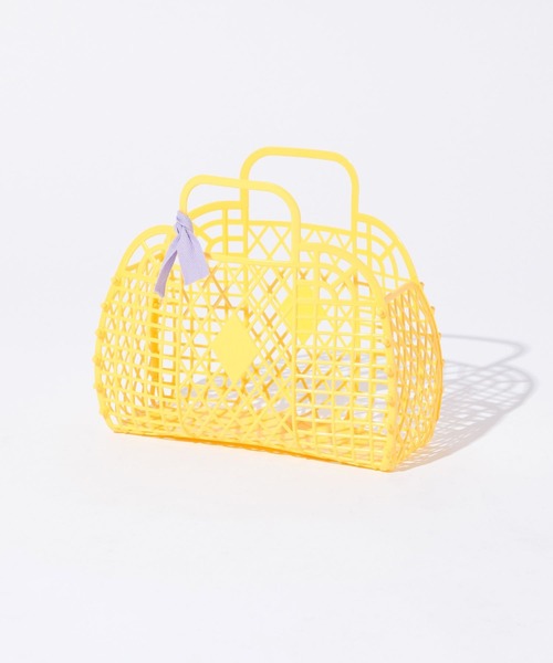 GEORGE'S(ジョージズ)の「ビルドバッグ BUILD BAG 組立てバッグ(エコバッグ/サブバッグ・レディース・イエロー/ライトベージュ/ピンク系その他/ベビーピンク/スカイブルー・FREE)」の10枚目の写真
