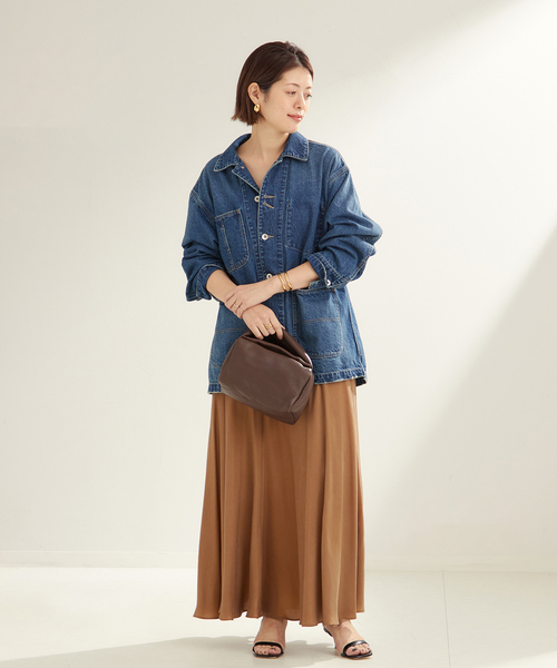 plage（プラージュ）の「《追加》coverall 3（デニムジャケット・レディース・ネイビー/ブラック・38/36）」の12枚目の写真