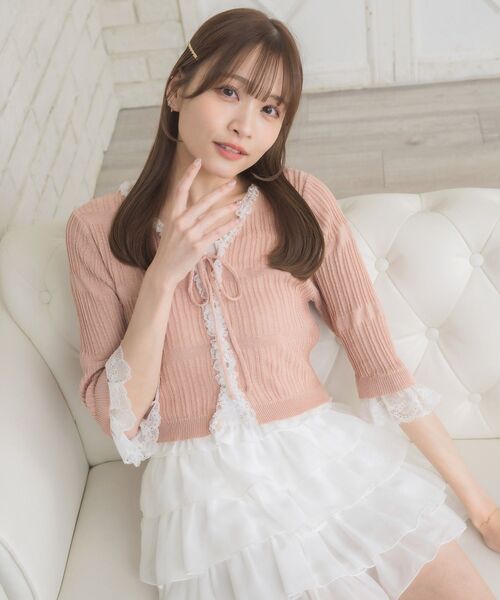 週末お値下げ❗️美品　ボリューム感が可愛いジレ styling GARAGE OF GOOD CLOTHING｜ミディ丈テーラードベスト(ジレ