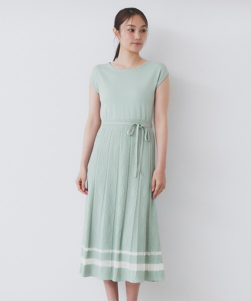 【関税込み】Anne Isabella ワンピース セール】Anna Nicola 線画プリントワンピース（ワンピース