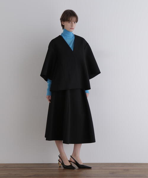 ◇ライトボンディングハイウエストフレアスカート（スカート）｜LE