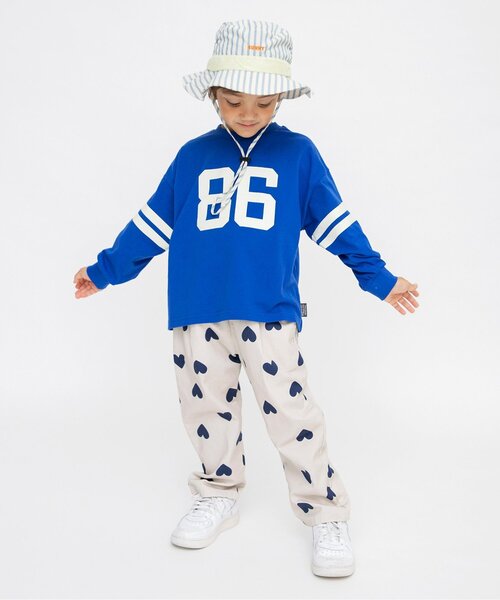 BREEZE（ブリーズ）の「【UVカット】アウトドアハット（ハット・キッズ・ピンク/サックスブルー/ベージュ・58/56/54/52/50）」の17枚目の写真