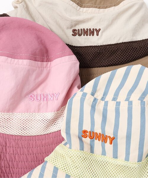 BREEZE（ブリーズ）の「【UVカット】アウトドアハット（ハット・キッズ・ピンク/サックスブルー/ベージュ・58/56/54/52/50）」の19枚目の写真