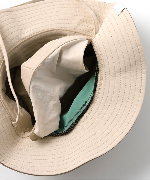 BREEZE（ブリーズ）の「【UVカット】アウトドアハット（ハット・キッズ・ピンク/サックスブルー/ベージュ・58/56/54/52/50）」の4枚目の写真
