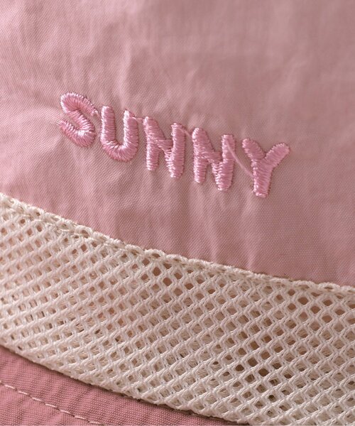 BREEZE（ブリーズ）の「【UVカット】アウトドアハット（ハット・キッズ・ピンク/サックスブルー/ベージュ・58/56/54/52/50）」の7枚目の写真