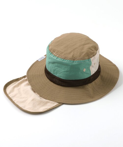 BREEZE（ブリーズ）の「【UVカット】アウトドアハット（ハット・キッズ・ピンク/サックスブルー/ベージュ・58/56/54/52/50）」の9枚目の写真