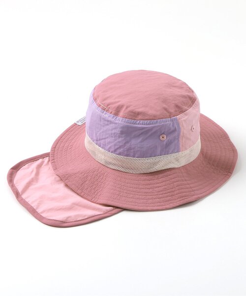 BREEZE（ブリーズ）の「【UVカット】アウトドアハット（ハット・キッズ・ピンク/サックスブルー/ベージュ・58/56/54/52/50）」の10枚目の写真