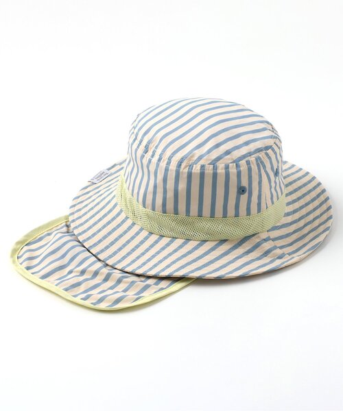 BREEZE（ブリーズ）の「【UVカット】アウトドアハット（ハット・キッズ・ピンク/サックスブルー/ベージュ・58/56/54/52/50）」の11枚目の写真