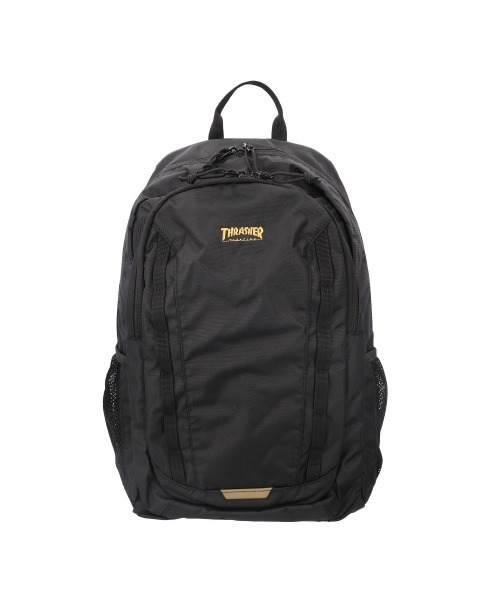 BACKYARD FAMILY（バックヤードファミリー）の「THRASHER リュック（バックパック/リュック・レディース・ブラック/ブラック×ゴールド/ブラック×ホワイト・FREE）」の3枚目の写真