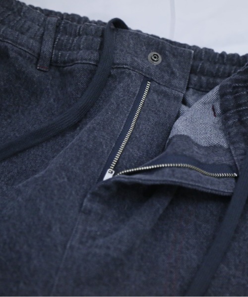 L.H.P(エルエイチピー)の「neuron/ニュウロン/デニムジャージパンツ(デニムパンツ・レディース・ブラック/ブルー・L/M)」の7枚目の写真