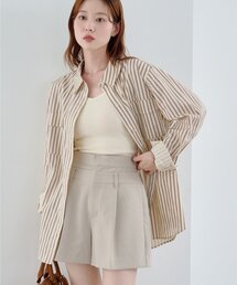 Kastane | 【セットアップ対応】ストライプシャツ(シャツ/ブラウス)