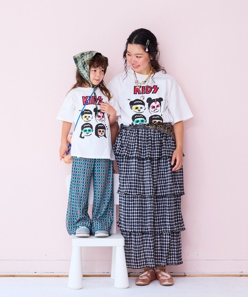 MARKEY'S（マーキーズ）の「【YUKI HORIMOTO】別注S/S Tee（Tシャツ/カットソー・キッズ・オフホワイト・80/90/100/110/120/130/140/150）」の7枚目の写真