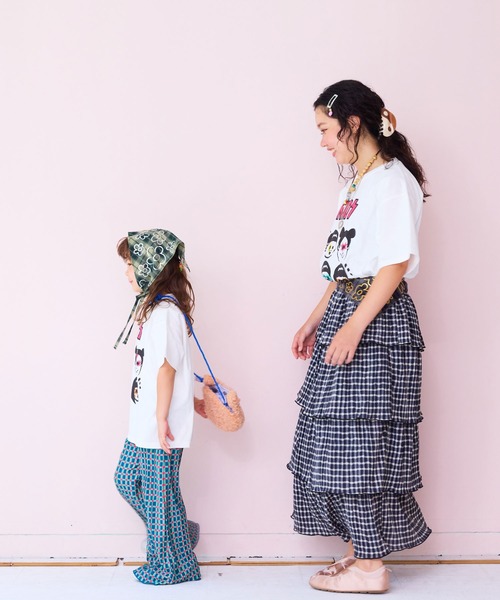 MARKEY'S（マーキーズ）の「【YUKI HORIMOTO】別注S/S Tee（Tシャツ/カットソー・キッズ・オフホワイト・80/90/100/110/120/130/140/150）」の6枚目の写真