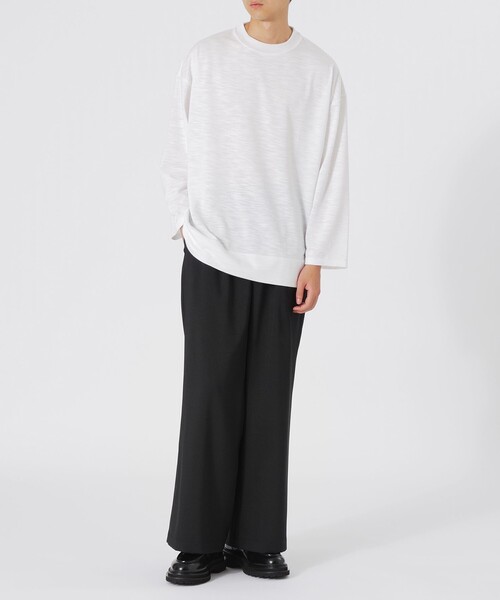 LOVELESS（ラブレス）の「ハードコーティング2タックバギーパンツ（その他パンツ・メンズ・ブラック/グレー系その他/ベージュ系その他2・M/L）」の18枚目の写真