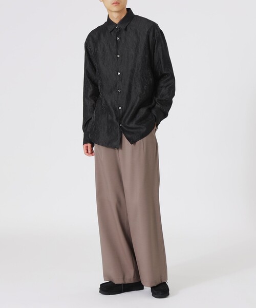 LOVELESS（ラブレス）の「ハードコーティング2タックバギーパンツ（その他パンツ・メンズ・ブラック/グレー系その他/ベージュ系その他2・M/L）」の16枚目の写真