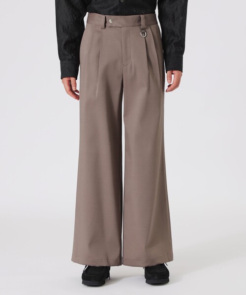 LOVELESS（ラブレス）の「ハードコーティング2タックバギーパンツ（その他パンツ・メンズ・ブラック/グレー系その他/ベージュ系その他2・M/L）」の15枚目の写真