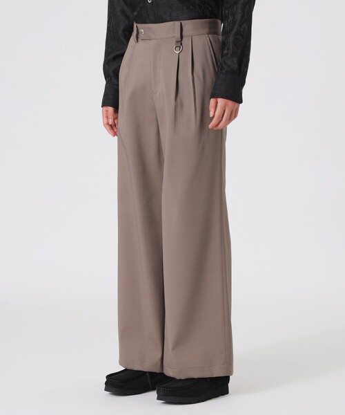 LOVELESS（ラブレス）の「ハードコーティング2タックバギーパンツ（その他パンツ・メンズ・ブラック/グレー系その他/ベージュ系その他2・M/L）」の14枚目の写真