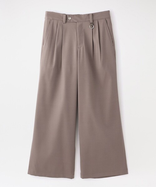 LOVELESS（ラブレス）の「ハードコーティング2タックバギーパンツ（その他パンツ・メンズ・ブラック/グレー系その他/ベージュ系その他2・M/L）」の6枚目の写真