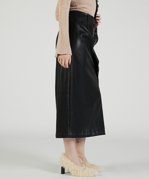 PRANK PROJECT（プランクプロジェクト）の「ラッフルトリムスカート / Ruffle Trim Skirt（スカート・レディース・ブラック/ブラウン・36/38）」の11枚目の写真