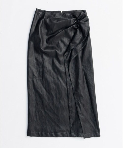 PRANK PROJECT（プランクプロジェクト）の「ラッフルトリムスカート / Ruffle Trim Skirt（スカート・レディース・ブラック/ブラウン・36/38）」の16枚目の写真