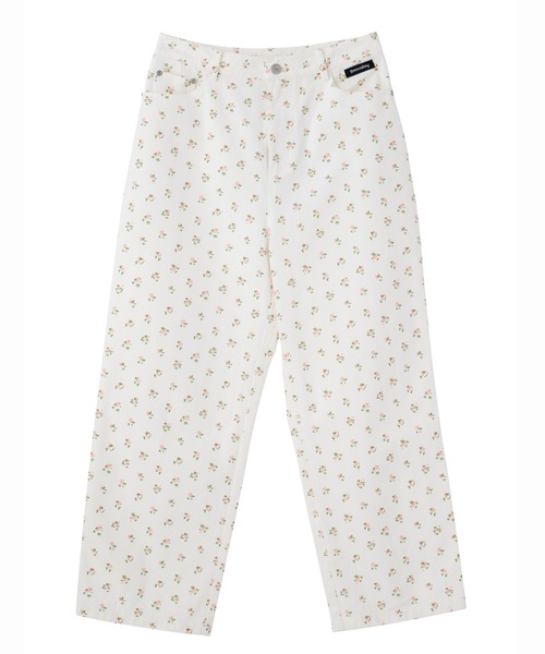 SEA（シー）の「フローラル デニムトラウザーズ（デニムパンツ・レディース・ホワイト・0/1）」の12枚目の写真