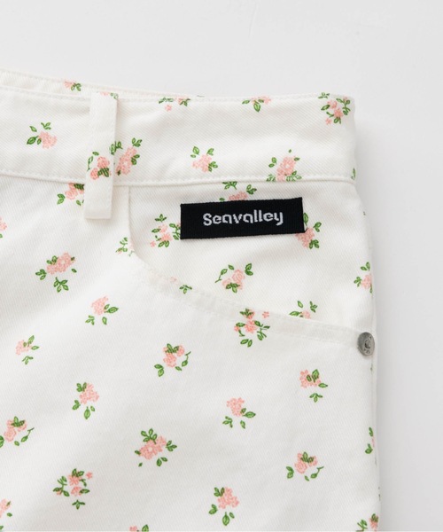 SEA（シー）の「フローラル デニムトラウザーズ（デニムパンツ・レディース・ホワイト・0/1）」の15枚目の写真