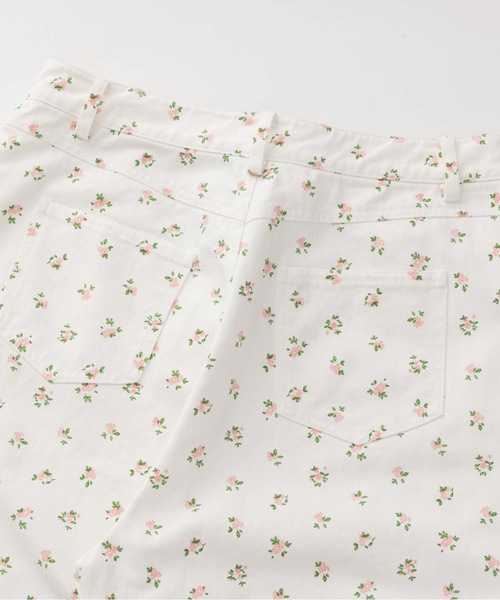 SEA（シー）の「フローラル デニムトラウザーズ（デニムパンツ・レディース・ホワイト・0/1）」の20枚目の写真